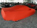 Red AD-Cover ® Mikrokontur with mirror pockets for Honda NSX