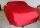 Red AD-Cover ® Mikrokontur with mirror pockets for Honda S 2000