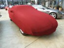 Vollgarage Mikrokontur® Rot mit Spiegeltaschen für Jaguar XK8