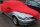 Red AD-Cover ® Mikrokontur with mirror pockets for Jaguar X-Type