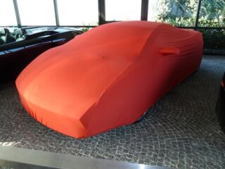 Vollgarage Mikrokontur® Rot mit Spiegeltaschen für Lamborghini Gallardo