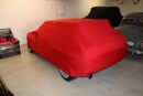 Vollgarage Mikrokontur® Rot mit Spiegeltaschen für Lancia Delta I Typ 831 (GT, HF,S4, EVO)