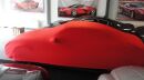 Red AD-Cover ® Mikrokontur with mirror pockets for Maserati 4200