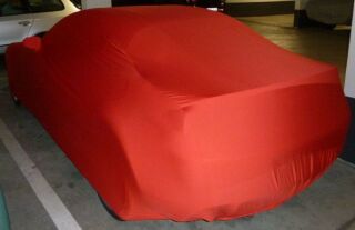 Vollgarage Mikrokontur® Rot mit Spiegeltaschen für Mazda RX 8