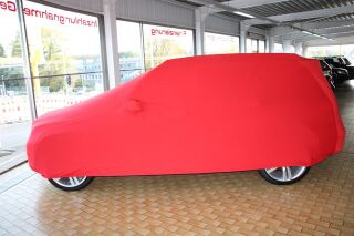 Vollgarage Mikrokontur® Rot mit Spiegeltaschen für Mercedes GLK