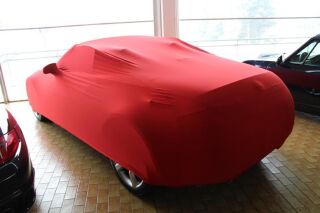 Vollgarage Mikrokontur® Rot mit Spiegeltaschen für Nissan 350 Z und Roadster