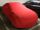 Red AD-Cover ® Mikrokontur with mirror pockets for Nissan 350 Z und Roadster