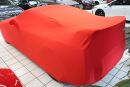 Vollgarage Mikrokontur® Rot mit Spiegeltaschen für Nissan GTR