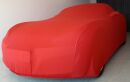 Red AD-Cover ® Mikrokontur with mirror pockets for Opel GT II