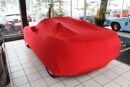 Red AD-Cover ® Mikrokontur with mirror pockets for Opel Speedster