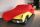 Red AD-Cover ® Mikrokontur with mirror pockets for Porsche 914