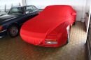 Red AD-Cover ® Mikrokontur with mirror pockets for Porsche 944