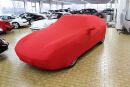 Red AD-Cover ® Mikrokontur with mirror pockets for Porsche 968