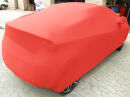 Vollgarage Mikrokontur® Rot mit Spiegeltaschen für Renault Wind