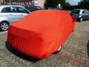 Red AD-Cover ® Mikrokontur with mirror pockets for Saab 9-5