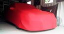 Red AD-Cover ® Mikrokontur with mirror pockets for Subaru WRX 4-doorsr 2000-2007