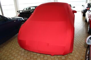 Vollgarage Mikrokontur® Rot mit Spiegeltaschen für VW Beetle New