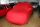 Red AD-Cover ® Mikrokontur with mirror pockets for VW Beetle New
