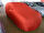 Red AD-Cover ® Mikrokontur with mirror pockets for VW Polo ab 2002