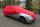 Vollgarage Mikrokontur® Rot mit Spiegeltaschen für Mercedes E-Klasse Kombi S211