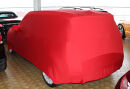 Red AD-Cover ® Mikrokontur with mirror pockets for Mini Clubman