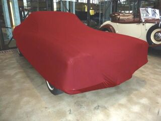 Vollgarage Mikrokontur® Rot für Chevrolet Corvette C1