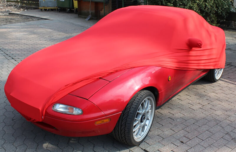 Rote Vollgarage für Mazda MX-5 TYP NA (1989-1998)