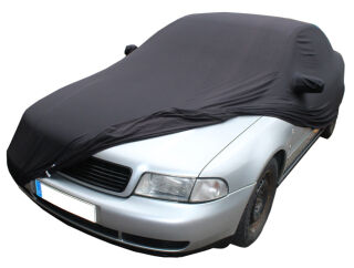 Vollgarage Mikrokontur® Schwarz mit Spiegeltaschen für Audi A4 Limousine B5