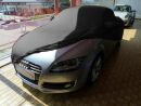 Black AD-Cover ® Mikrokuntur with mirror pockets for Audi TT2