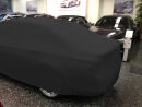 Black AD-Cover ® Mikrokuntur with mirror pockets for BMW 7er (F01) ab Bj.08