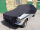 Black AD-Cover ® Mikrokuntur with mirror pockets for Opel Kadett B-Coupe
