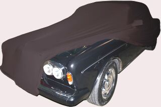 Vollgarage Mikrokontur® Schwarz mit Spiegeltaschen für Bentley Continental R