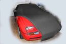 Black AD-Cover ® Mikrokuntur with mirror pockets for BMW Z1