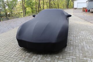 Vollgarage Mikrokontur® Schwarz mit Spiegeltaschen für Ferrari 599