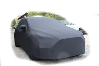 Vollgarage Mikrokontur® Schwarz mit Spiegeltaschen für Ford Focus RS