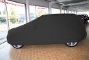 Black AD-Cover ® Mikrokuntur with mirror pockets for Mercedes GLK
