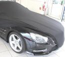 Vollgarage Mikrokontur® Schwarz für Mercedes SL...
