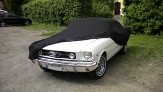 Vollgarage Mikrokontur® Schwarz für Ford Mustang 1 1964-1970