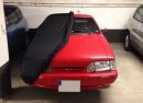 Black AD-Cover® Mikrokontur for Ford Mustang 1979-1993