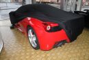 Black AD-Cover Mikrokontur with mirror pockets for Ferrari 458 Italia