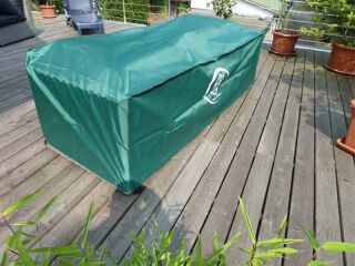 Schutzhülle für mittleres Gartensofa / Rattan Lounge Sofa 205x95x65cm.