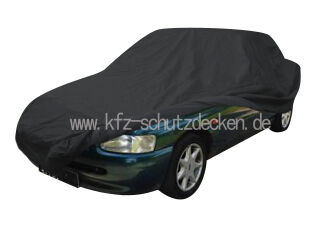 Car-Cover Satin Black mit Spiegeltaschen für Ford Escort...