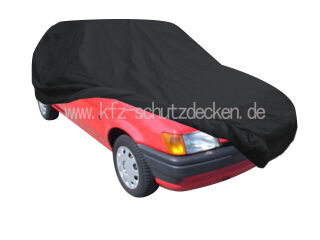 Car-Cover Satin Black mit Spiegeltaschen für  Ford Fiesta...