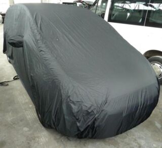 Car-Cover Satin Black mit Spiegeltaschen für Ford Galaxy II (WA6)