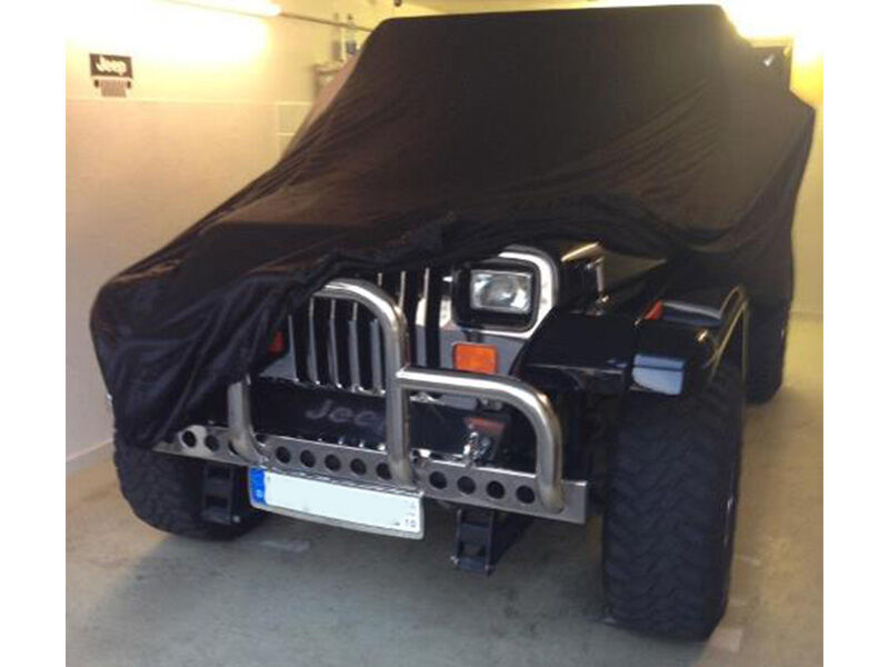 Car-Cover Satin Black für Jeep Wrangler 2. Generation TYP YJ