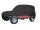Car-Cover Satin Black for Jeep Wrangler 3. Generation TYP TJ (1997-2006)