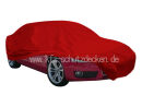 Car-Cover Samt Red with Mirror Bags for  Audi A5 Cabrio