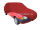 Car-Cover Satin Red mit Spiegeltasche für  Ford Fiesta III Typ GFJ