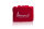 Car-Cover Samt Red with Mirror Bags for Opel Rekord E 1977-1986