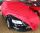Car-Cover Satin Red mit Spiegeltaschen für VW Passat Limousine B6
